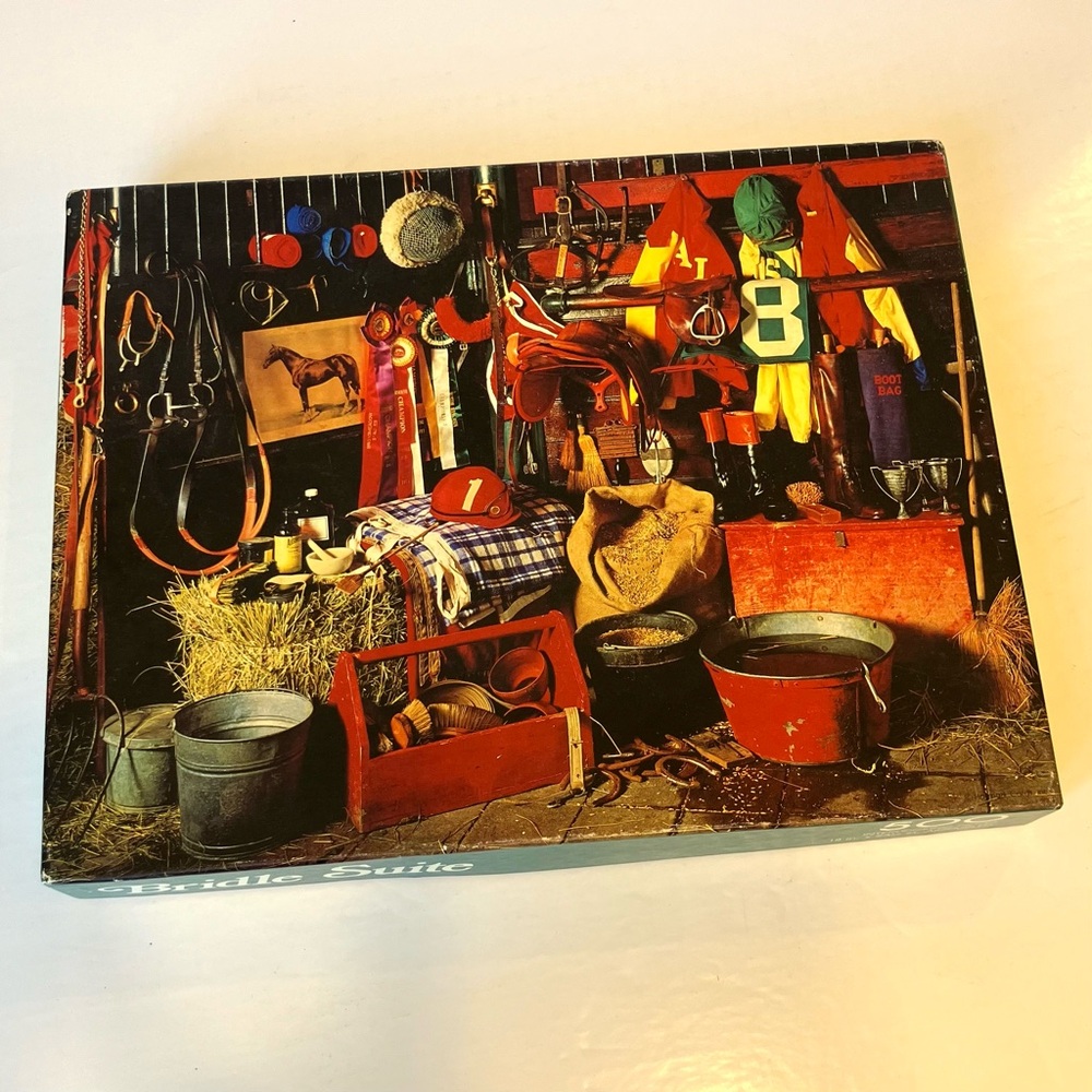 VTG Springbok BRIDLE SUITE 500 Piece Jigsaw Puzzle Riding Equestrian Horse Tack
